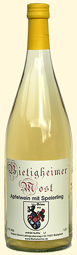 Bietigheimer Apfelwein mit Speierling Bietigheimer Apfelwein mit Speierling