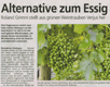 Vorschaubild Zeitungsartikel über Bietigheimer Verjus